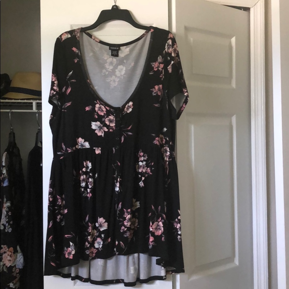 Torrid babydoll too size 0